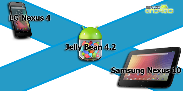 Actualización de Android 4.2 para Nexus 4 y Nexus 10