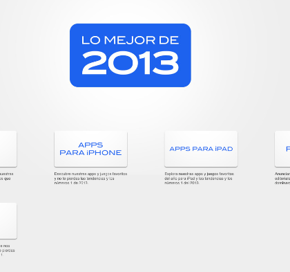 Lo mejor del año 2013 para iPad y oPhone